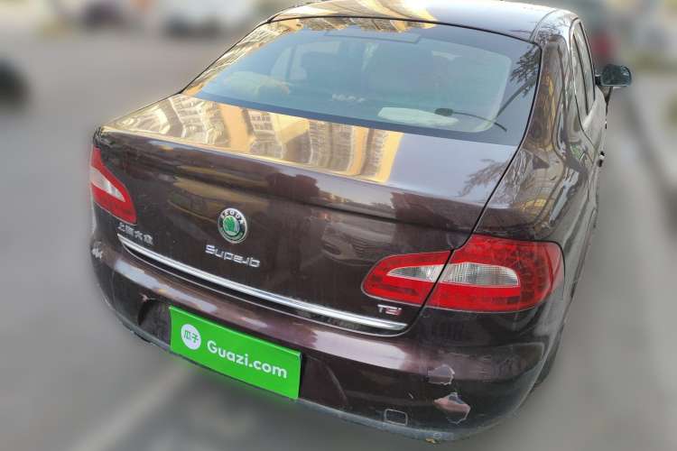 Used Skoda Superb 2009 1.8TSI Automatic Elegant Edition Rear Right 45 Deg