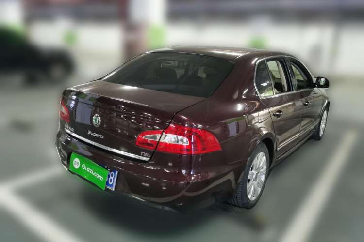 Used Skoda Superb 2009 1.8TSI Automatic Elegant Edition Rear Right 45 Deg