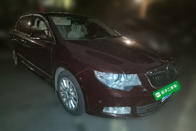 Used Skoda Superb 2009 1.8TSI Automatic Luxury Edition Front Right 45 Deg