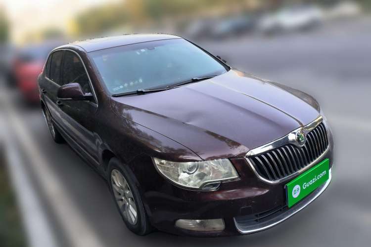 Used Skoda Superb 2009 1.8TSI Automatic Luxury Edition Front Right 45 Deg