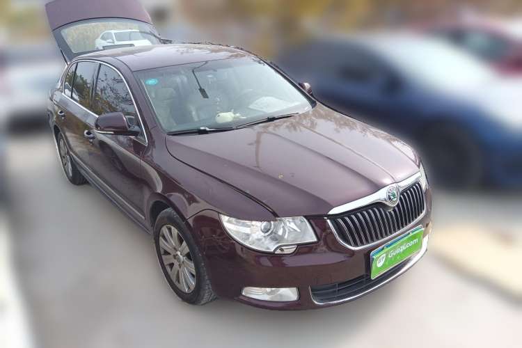 Used Skoda Superb 2009 1.8TSI Automatic Elegant Edition Front Right 45 Deg