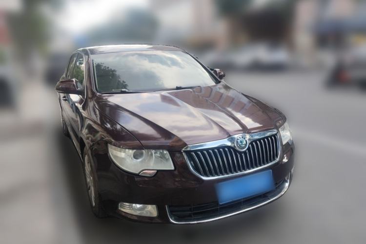 Used Skoda Superb 2009 2.0 TSI Automatic Prestige Edition Front Right 45 Deg