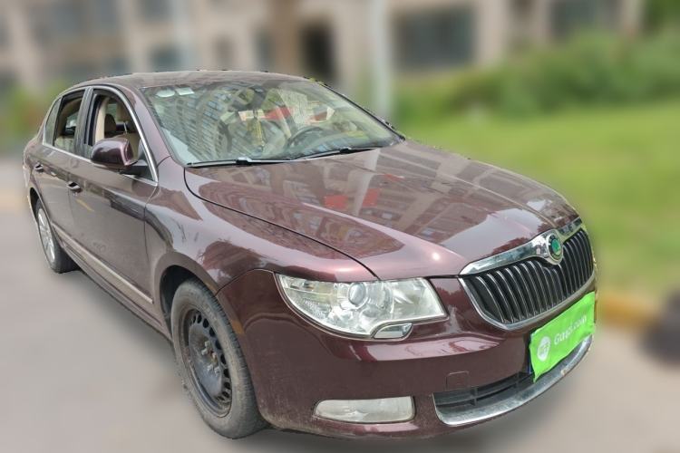 Used Skoda Superb 2009 2.0 TSI Automatic Prestige Edition Front Right 45 Deg