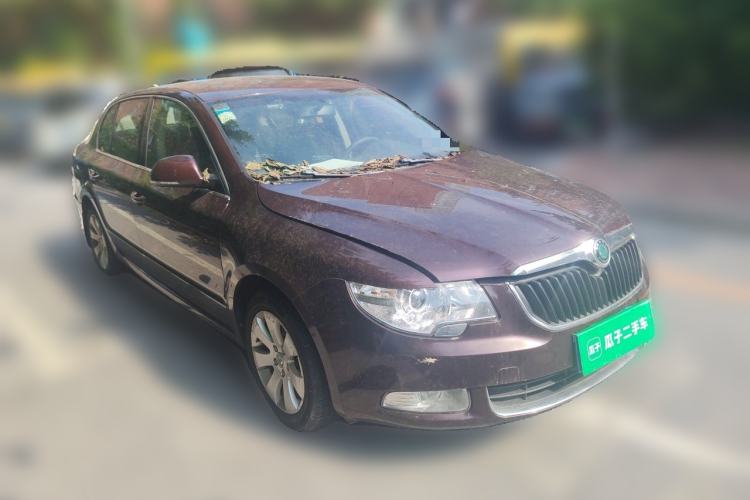 Used Skoda Superb 2009 1.8 TSI Manual Zhiya Edition Front Right 45 Deg