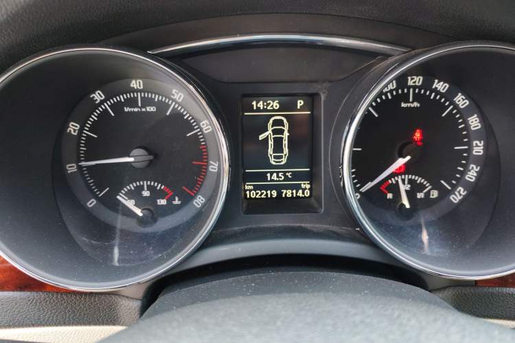 Used Skoda Superb 2009 1.8TSI Automatic Prestige Edition Instrument Cluster