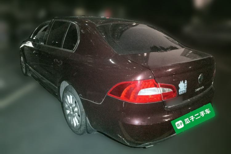 Used Skoda Superb 2009 1.8TSI Automatic Luxury Edition Rear Left 45 Deg