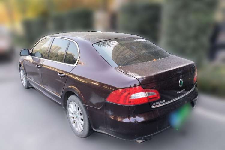 Used Skoda Superb 2009 1.8TSI Automatic Luxury Edition Rear Left 45 Deg
