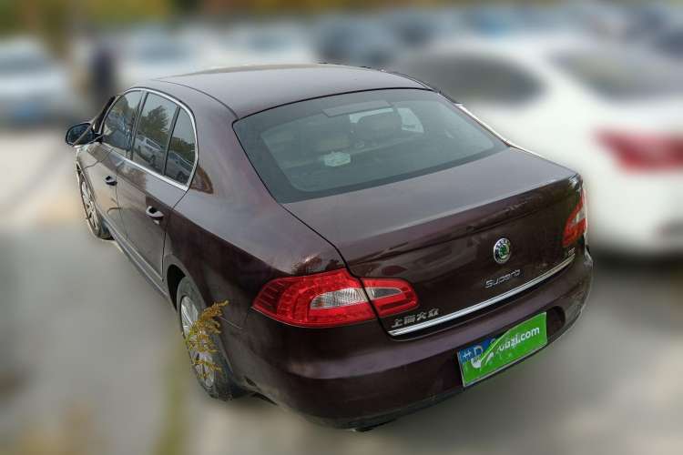 Used Skoda Superb 2009 1.8TSI Automatic Elegant Edition Rear Left 45 Deg