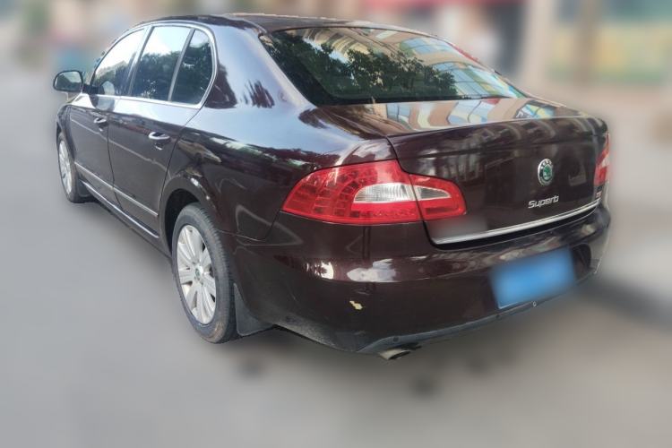 Used Skoda Superb 2009 2.0 TSI Automatic Prestige Edition Rear Left 45 Deg