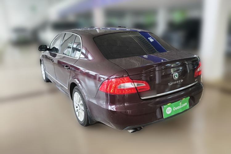 Used Skoda Superb 2009 1.8TSI Automatic Luxury Edition Rear Left 45 Deg