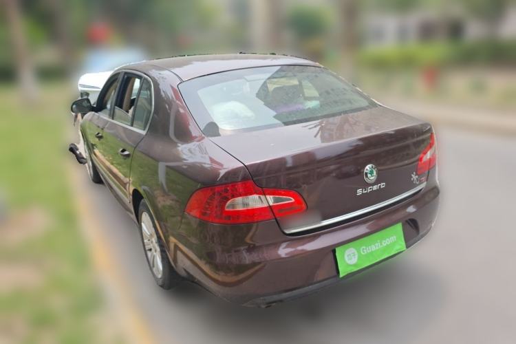 Used Skoda Superb 2009 2.0 TSI Automatic Prestige Edition Rear Left 45 Deg