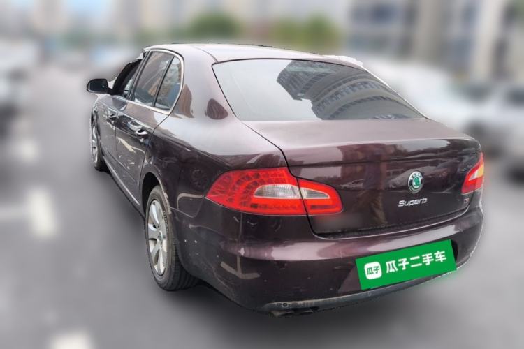 Used Skoda Superb 2009 1.8 TSI Manual Zhiya Edition Rear Left 45 Deg