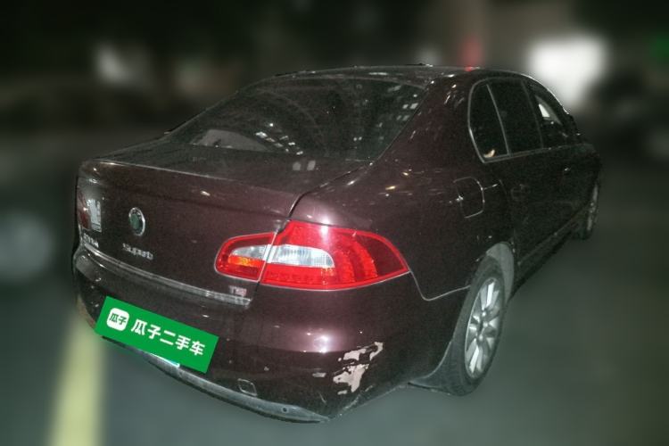 Used Skoda Superb 2009 1.8TSI Automatic Luxury Edition Rear Right 45 Deg