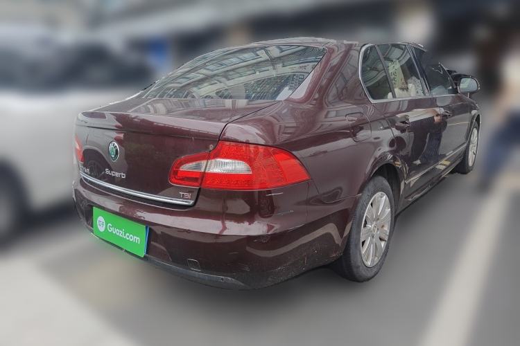 Used Skoda Superb 2009 1.8TSI Automatic Prestige Edition Rear Right 45 Deg