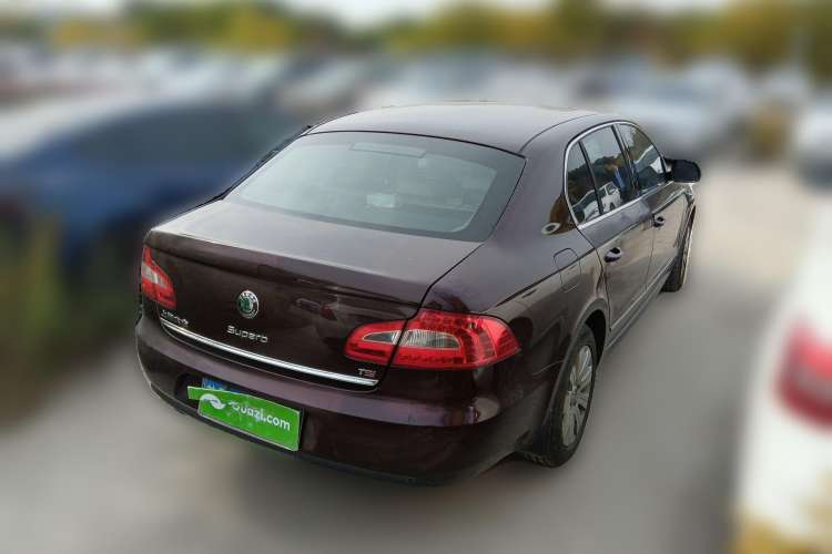 Used Skoda Superb 2009 1.8TSI Automatic Elegant Edition Rear Right 45 Deg