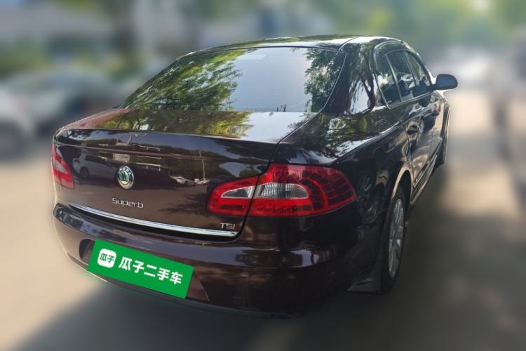 Used Skoda Superb 2009 1.8TSI Automatic Prestige Edition Rear Right 45 Deg