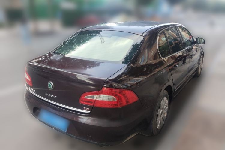 Used Skoda Superb 2009 2.0 TSI Automatic Prestige Edition Rear Right 45 Deg