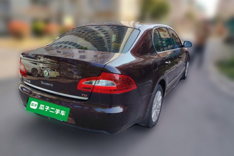 Used Skoda Superb 2009 1.8TSI Automatic Prestige Edition Rear Right 45 Deg