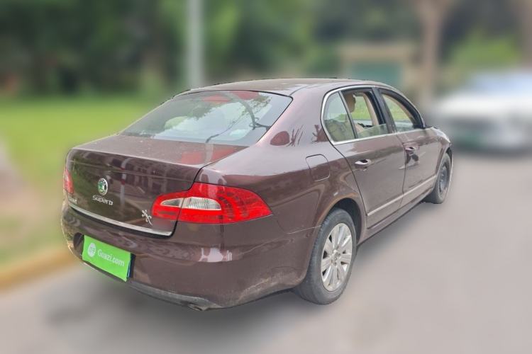 Used Skoda Superb 2009 2.0 TSI Automatic Prestige Edition Rear Right 45 Deg
