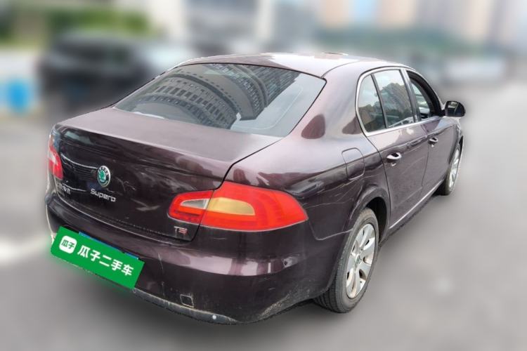 Used Skoda Superb 2009 1.8 TSI Manual Zhiya Edition Rear Right 45 Deg