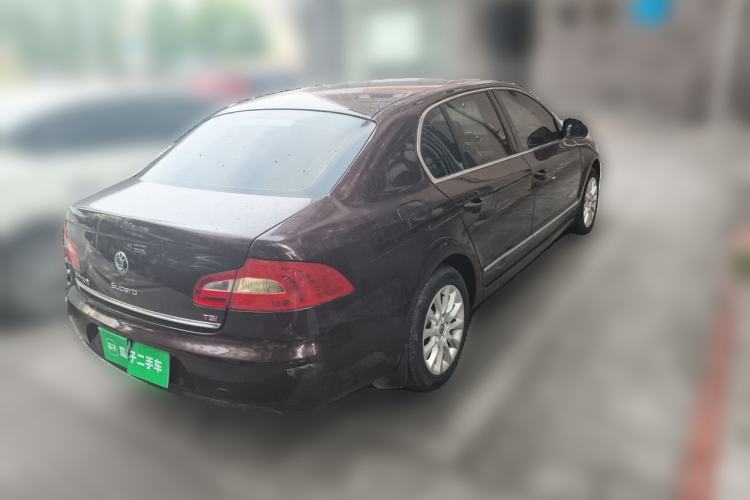 Used Skoda Superb 2009 2.0 TSI Automatic Luxury Edition Rear Right 45 Deg