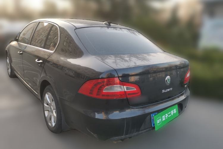 Used Skoda Superb 2010 1.4 TSI DSG Elegant Edition Rear Left 45 Deg