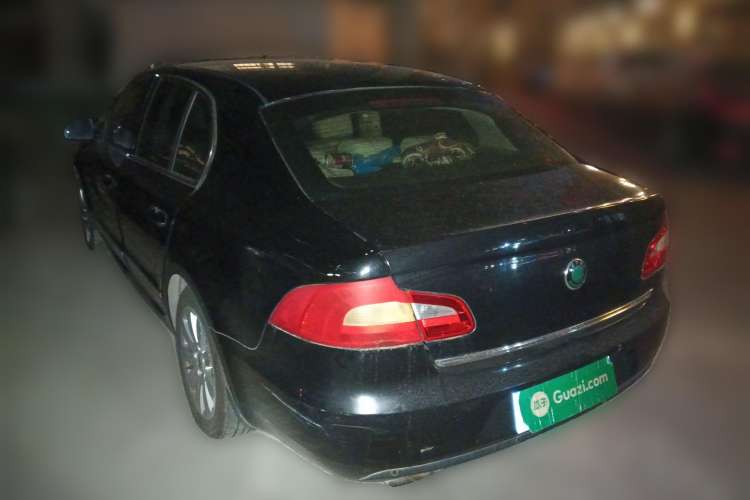Used Skoda Superb 2010 1.4 TSI DSG Elegant Edition Rear Left 45 Deg