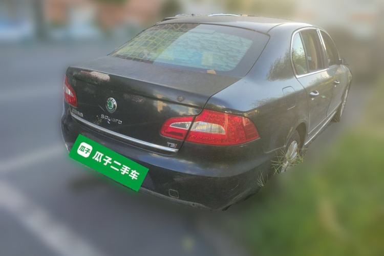 Used Skoda Superb 2010 1.4 TSI DSG Elegant Edition Rear Right 45 Deg