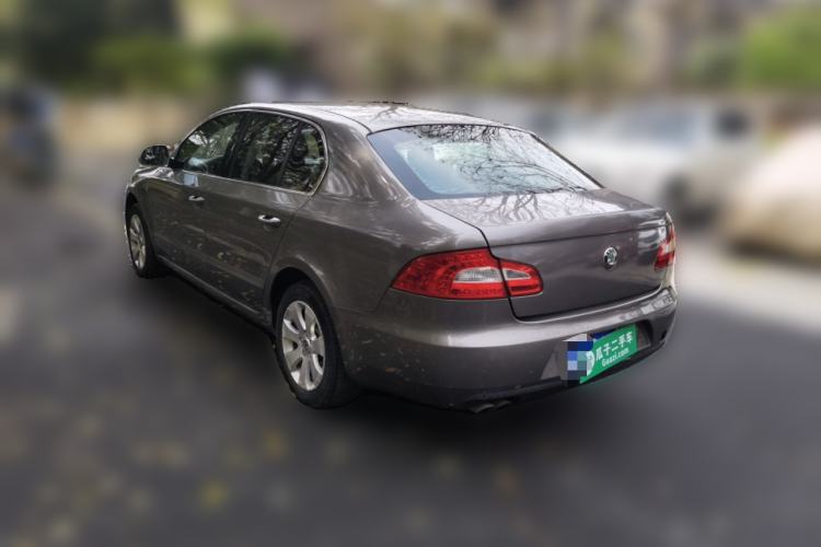 Used Skoda Superb 2010 1.4 TSI Manual Luxury Edition Rear Left 45 Deg