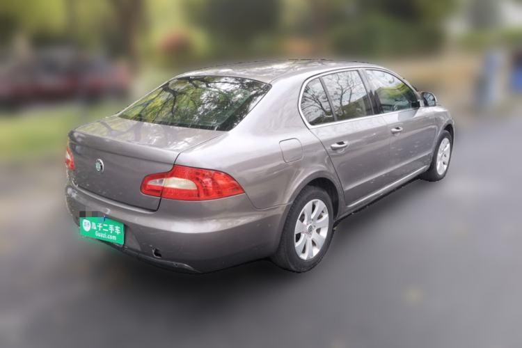 Used Skoda Superb 2010 1.4 TSI Manual Luxury Edition Rear Right 45 Deg