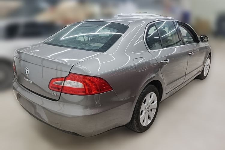 Used Skoda Superb 2010 1.4 TSI DSG Elegant Edition Rear Right 45 Deg