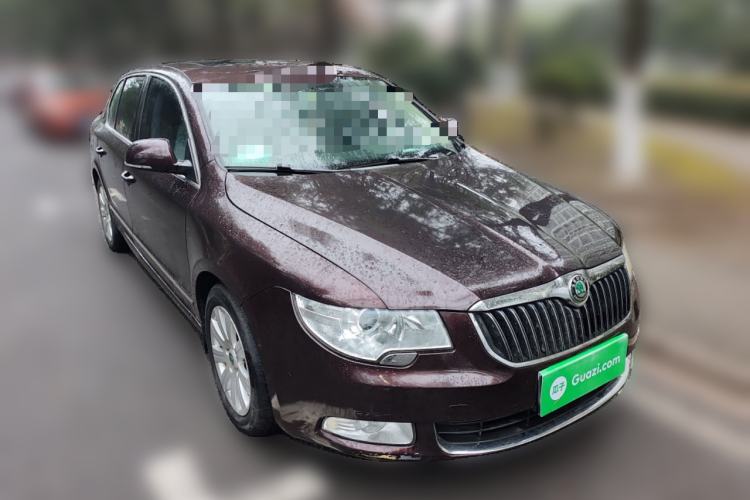 Used Skoda Superb 2010 1.4 TSI DSG Elegant Edition Front Right 45 Deg