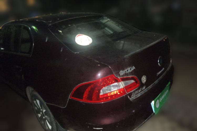Used Skoda Superb 2010 1.4 TSI DSG Elegant Edition Rear Left 45 Deg