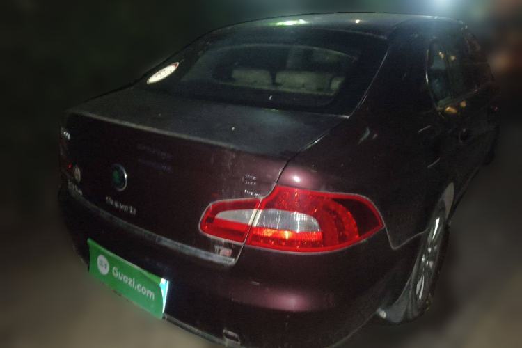 Used Skoda Superb 2010 1.4 TSI DSG Elegant Edition Rear Right 45 Deg