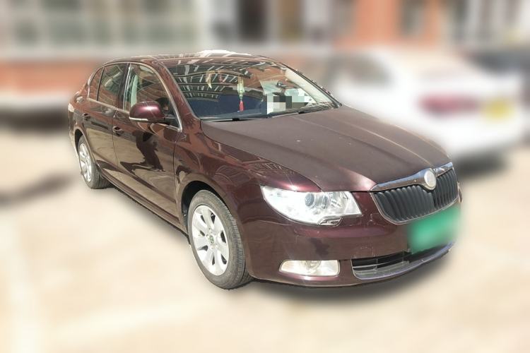 Used Skoda Superb 2010 1.4 TSI DSG Elegant Edition Front Right 45 Deg
