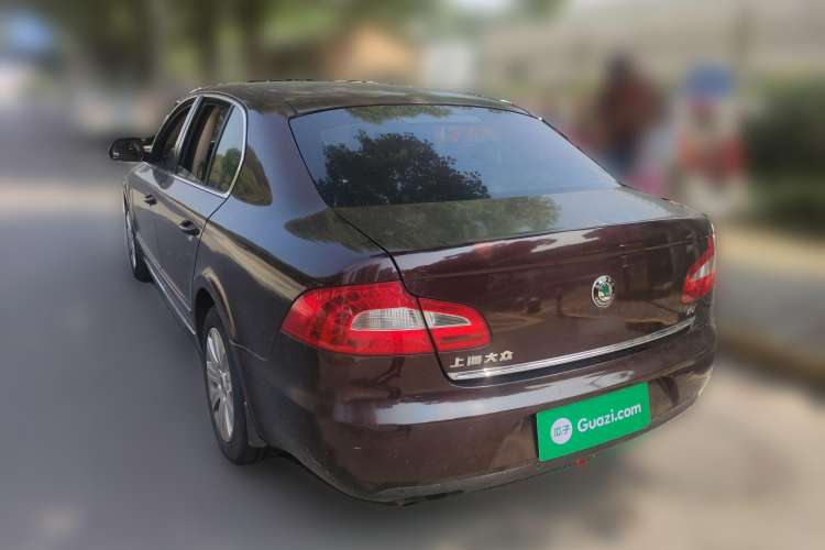 Used Skoda Superb 2010 1.4 TSI DSG Elegant Edition Rear Left 45 Deg