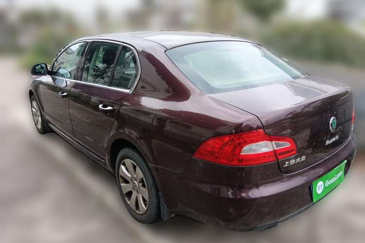 Used Skoda Superb 2010 1.4 TSI Manual Luxury Edition Rear Left 45 Deg