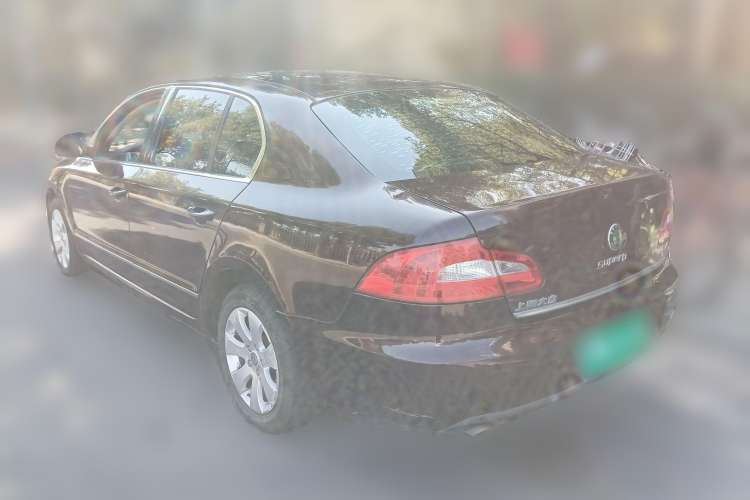 Used Skoda Superb 2010 1.4 TSI DSG Elegant Edition Rear Left 45 Deg