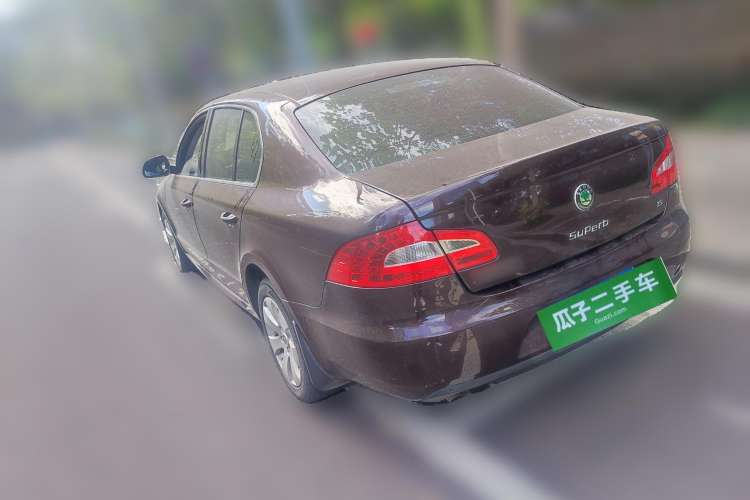 Used Skoda Superb 2010 1.4 TSI DSG Elegant Edition Rear Left 45 Deg