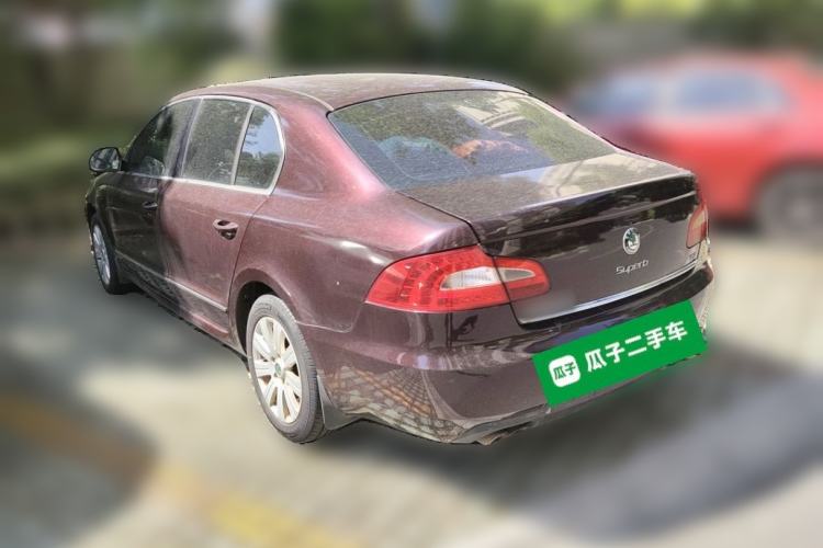Used Skoda Superb 2010 1.4 TSI DSG Elegant Edition Rear Left 45 Deg