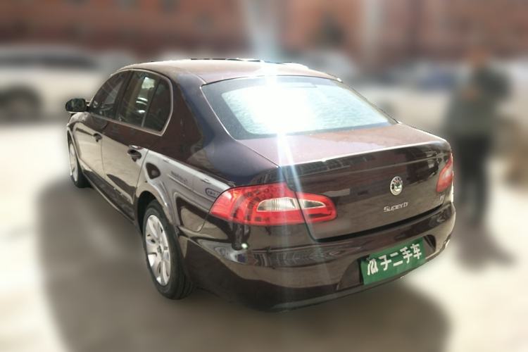 Used Skoda Superb 2010 1.4 TSI DSG Elegant Edition Rear Left 45 Deg