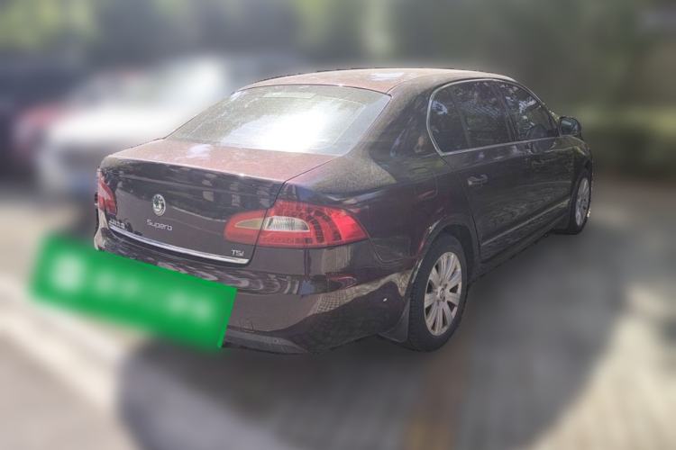 Used Skoda Superb 2010 1.4 TSI DSG Elegant Edition Rear Right 45 Deg
