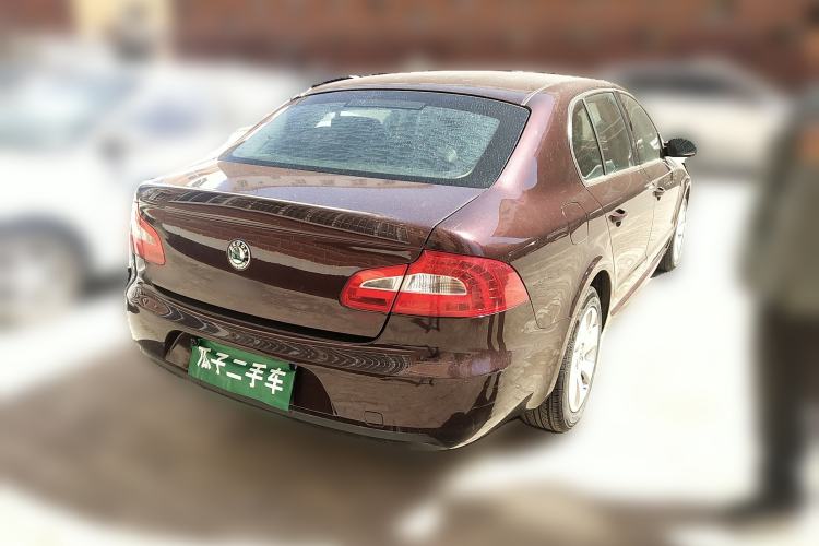 Used Skoda Superb 2010 1.4 TSI DSG Elegant Edition Rear Right 45 Deg