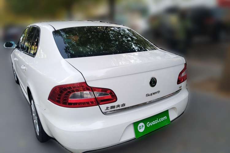 Used Skoda Superb 2010 1.4 TSI DSG Elegant Edition Rear Left 45 Deg