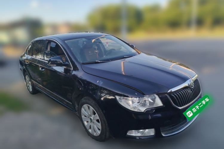 Used Skoda Superb 2012 1.8TSI Automatic Elegant Edition Front Right 45 Deg