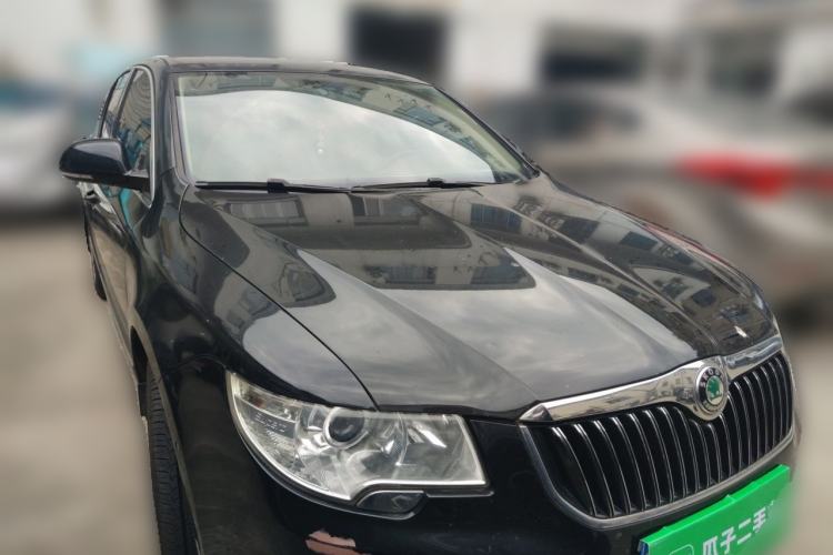 Used Skoda Superb 2012 1.8TSI Manual Elegant Edition Front Right 45 Deg