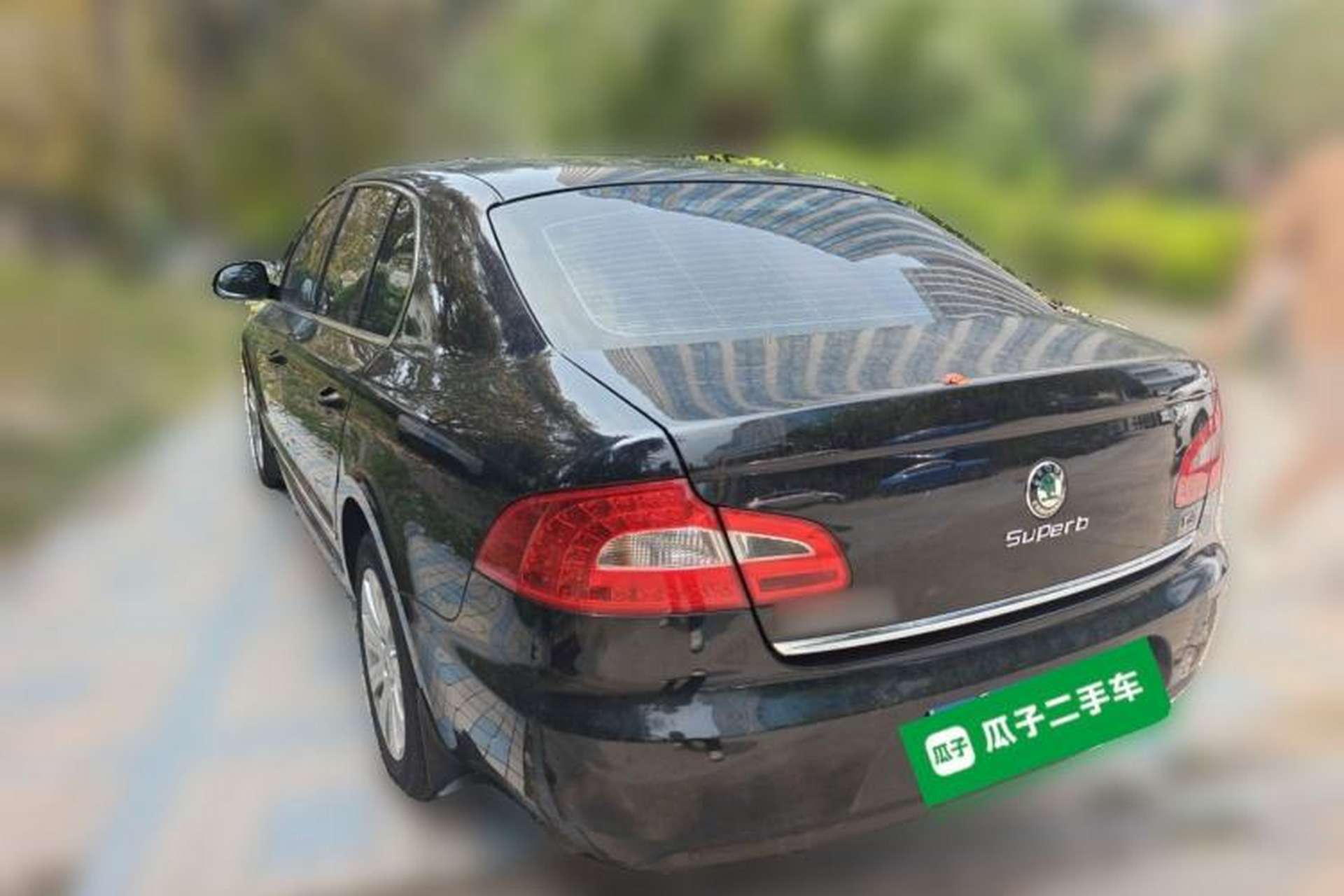 Used Skoda Superb 2012 1.8TSI Automatic Prestige Edition Rear Left 45 Deg