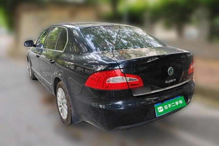 Used Skoda Superb 2012 2.0 TSI Automatic Luxury Edition Rear Left 45 Deg