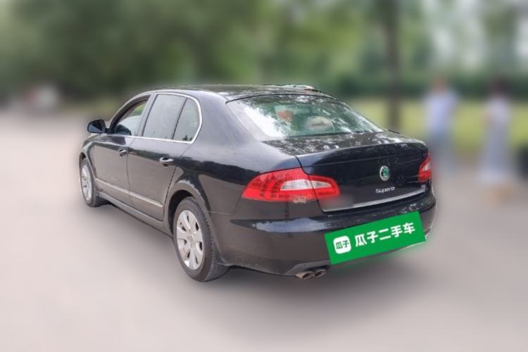 Used Skoda Superb 2012 1.8TSI Manual Elegant Edition Rear Left 45 Deg
