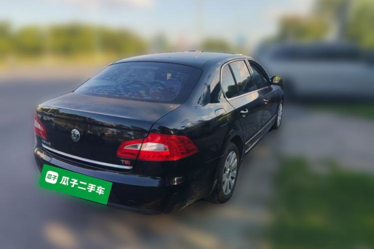 Used Skoda Superb 2012 1.8TSI Automatic Elegant Edition Rear Right 45 Deg